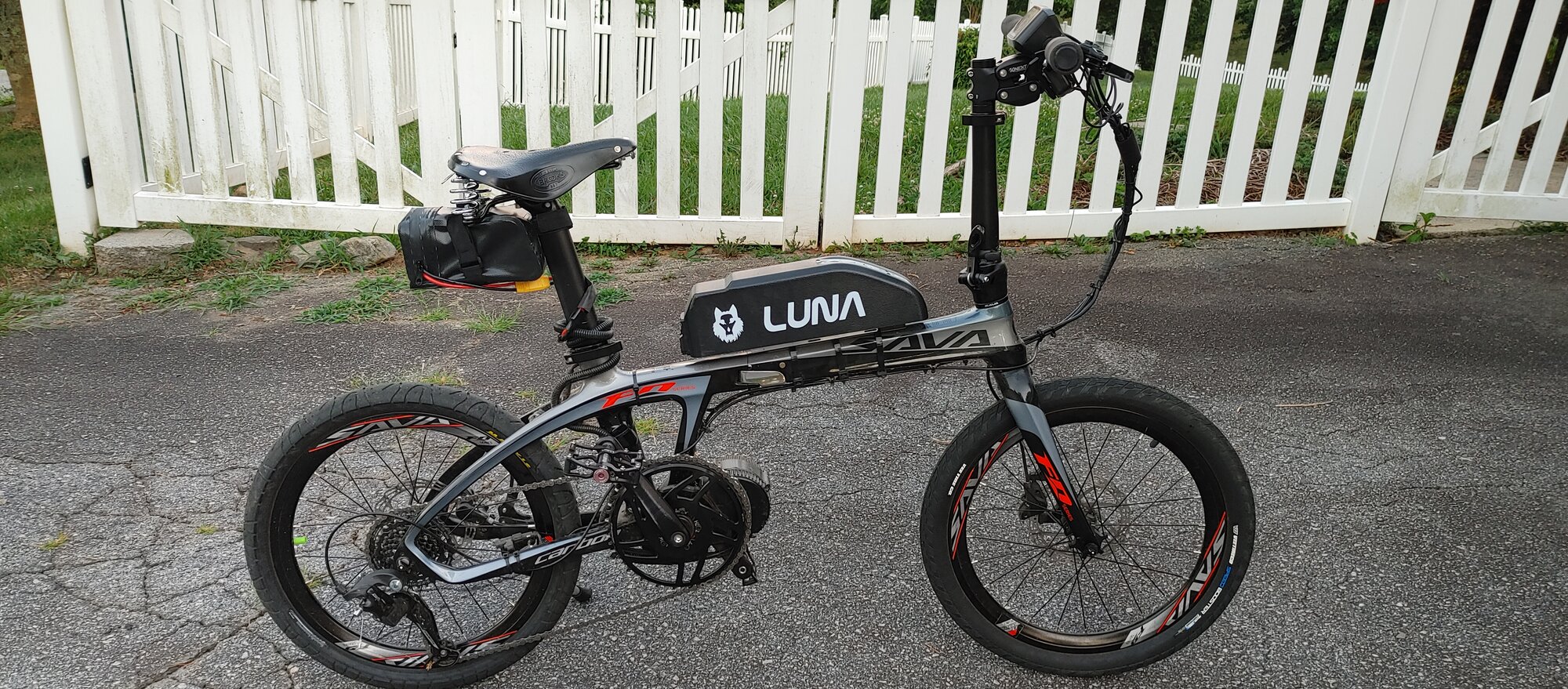 Luna best sale folding bike