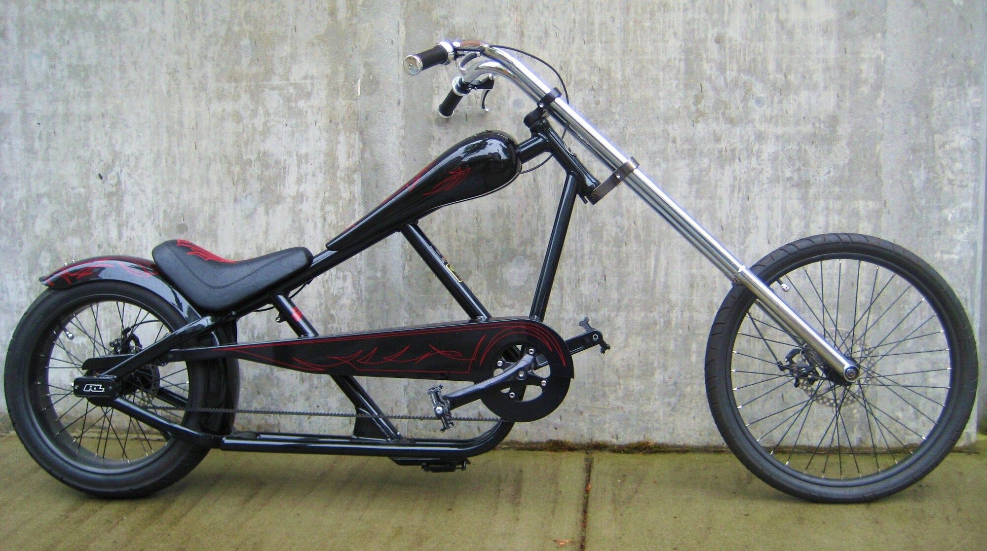 Electric Chopper bicycle. diy Ebike kit 60mph! Chopper Bike 