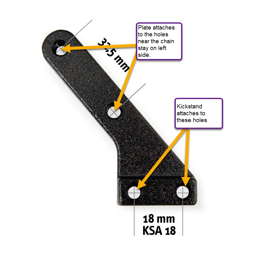 Haibike kickstand on sale