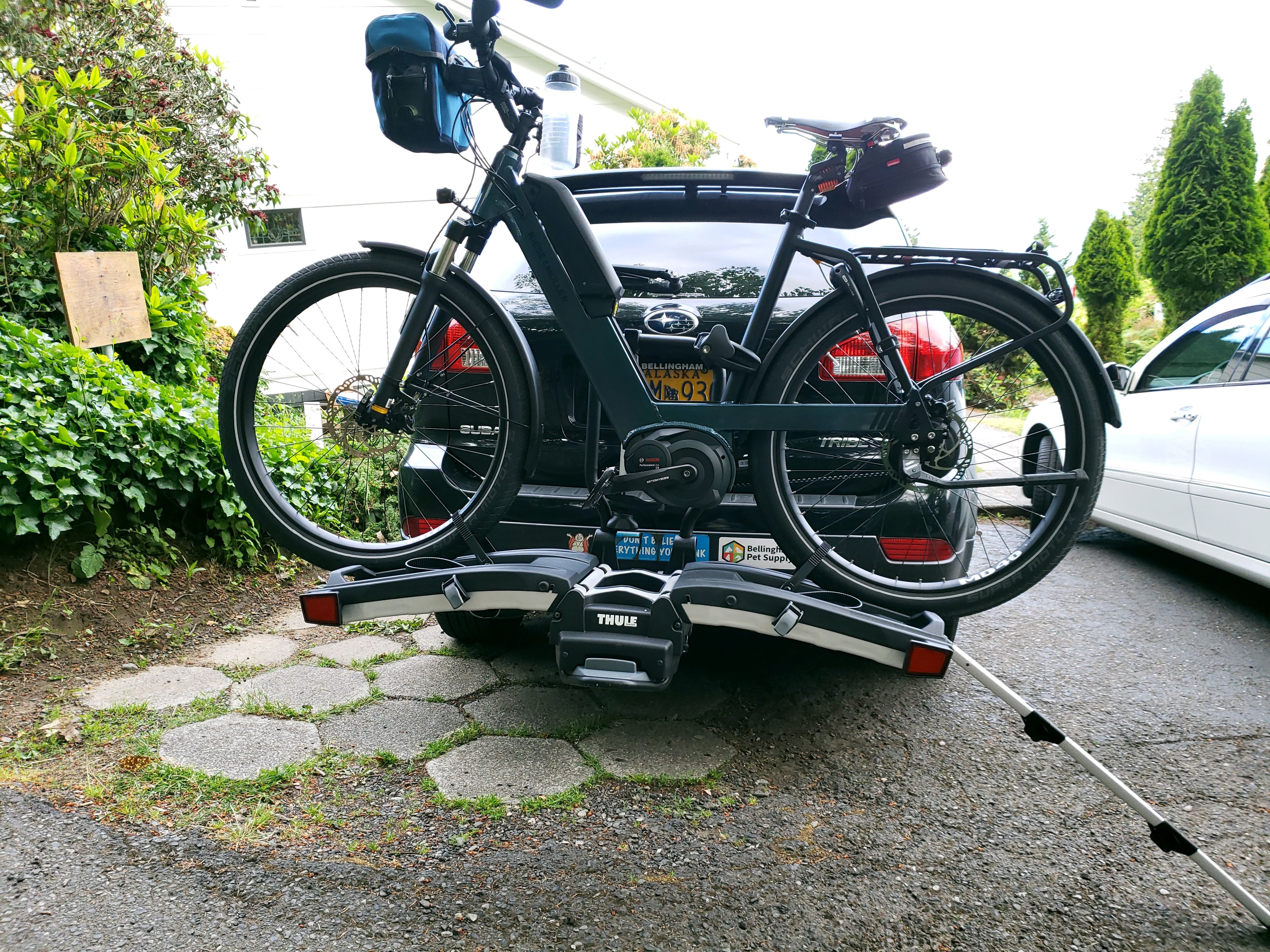 Thule Easyfold XT2 - A good rack for ebikes and the best one if