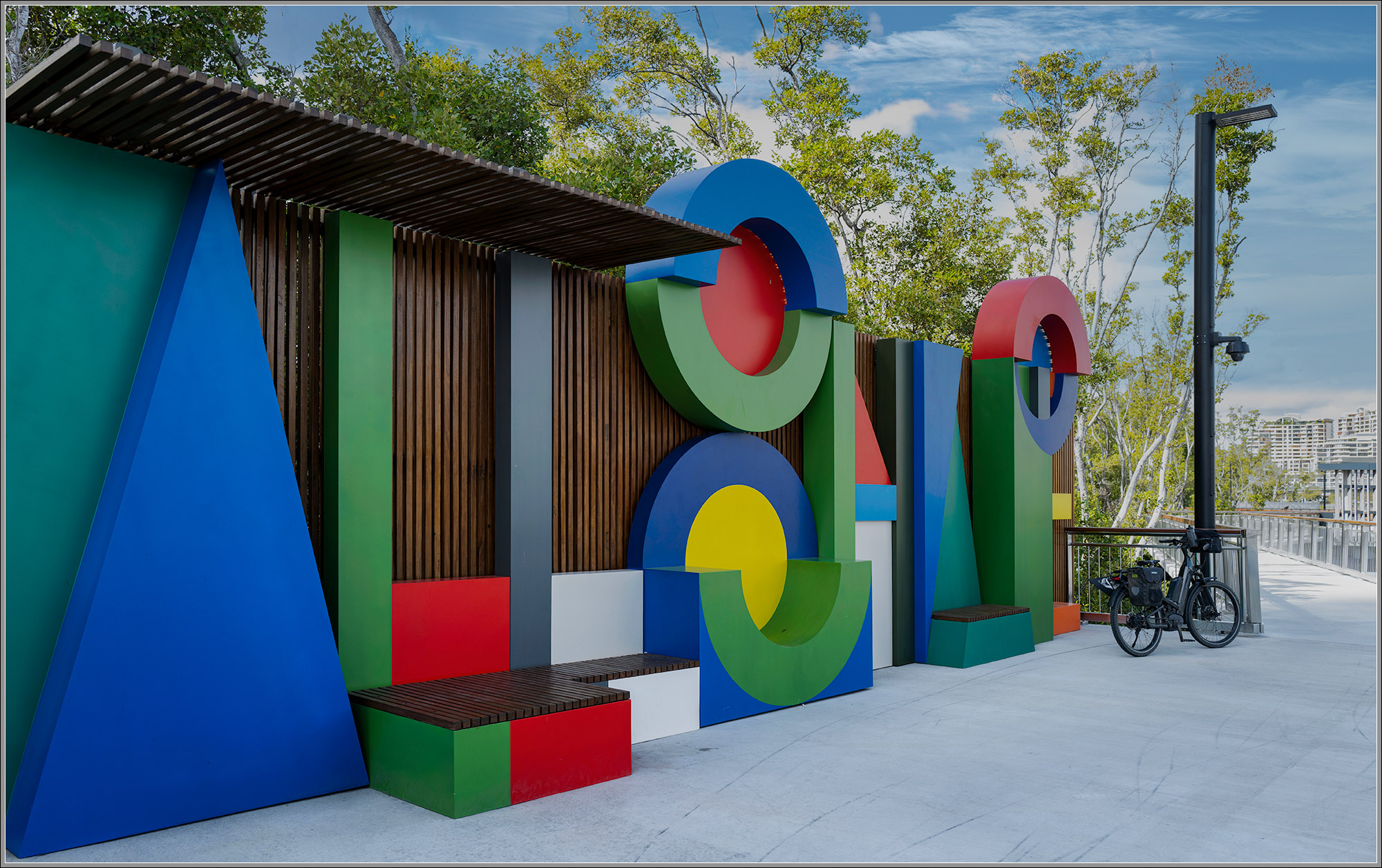 Gardens Point Bikeway : Brisbane Central, Australia