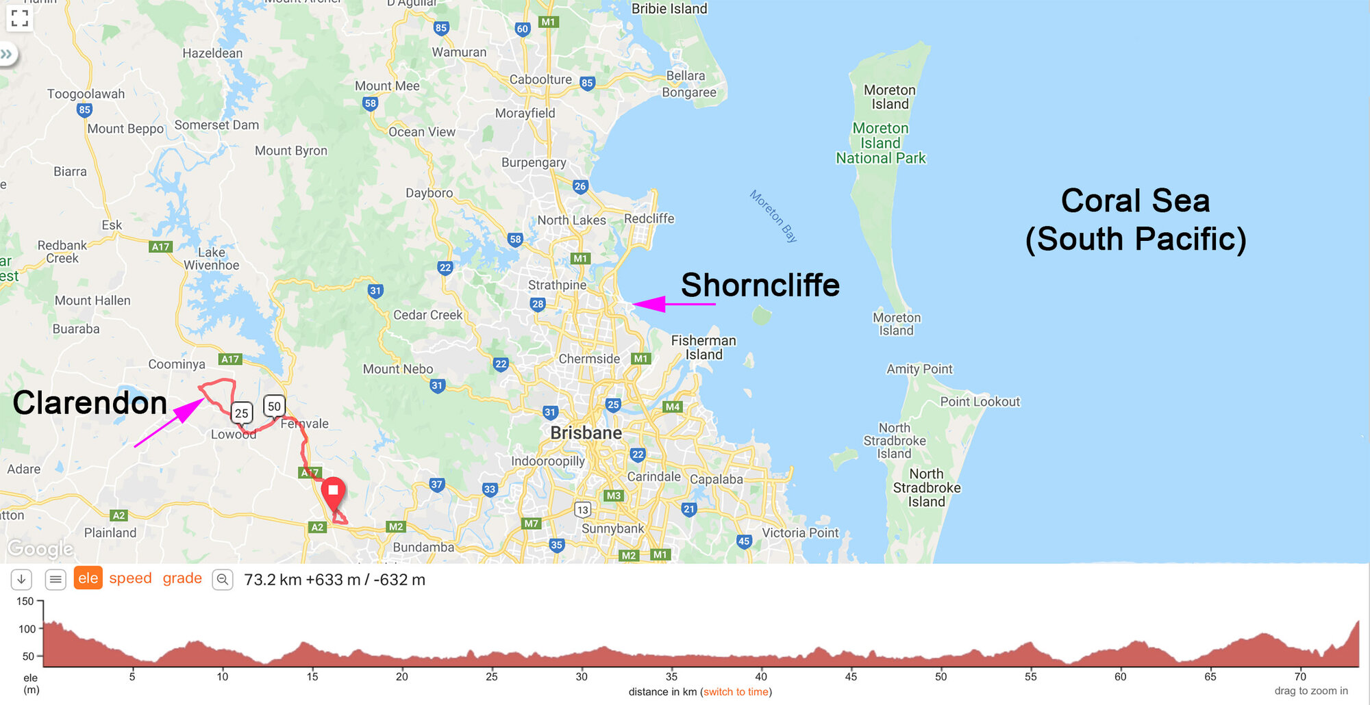 Map : Ride along Brisbane Valley Rail Trail