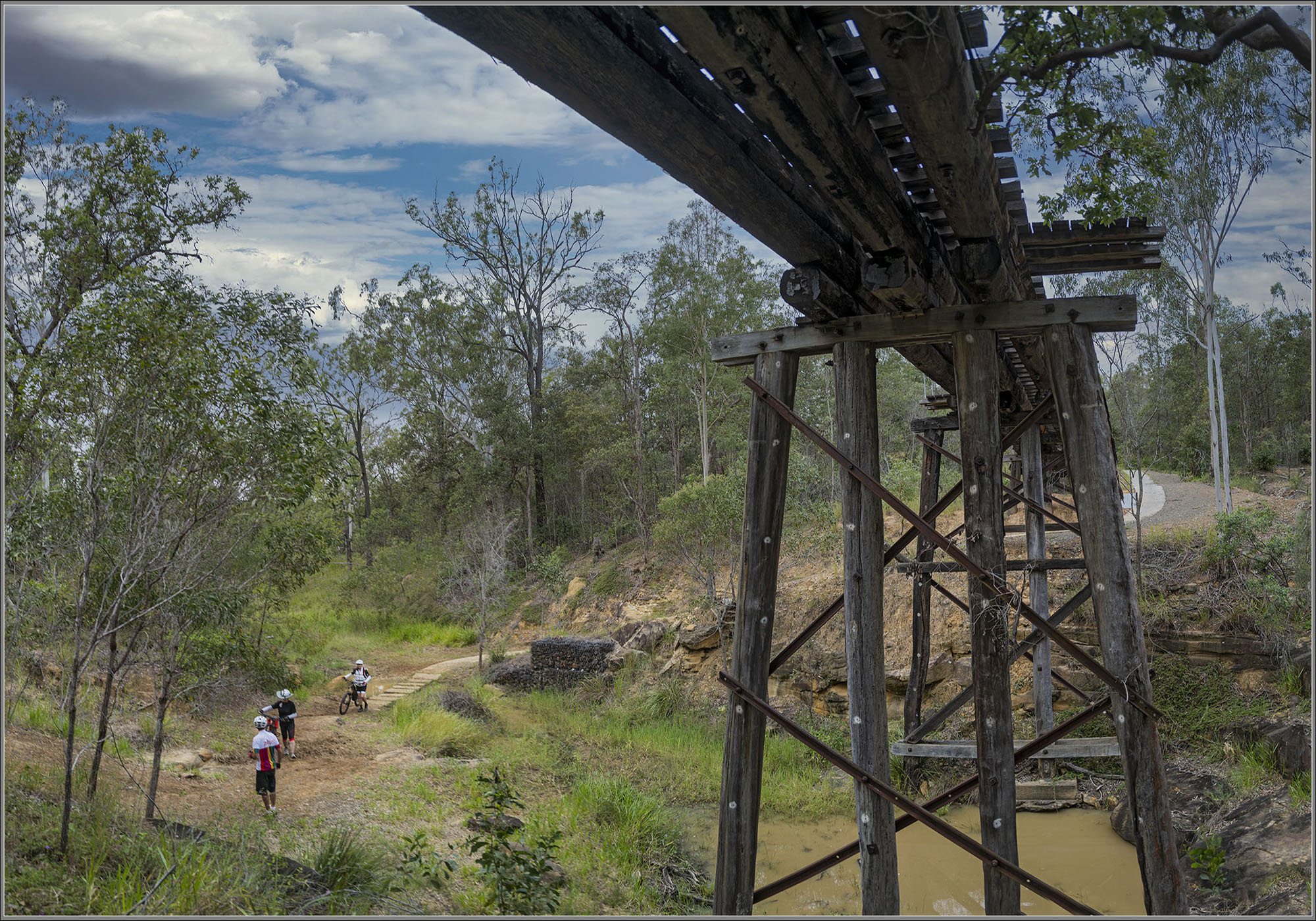 Cooragook Bridge, Brisbane Valley Rail Trail