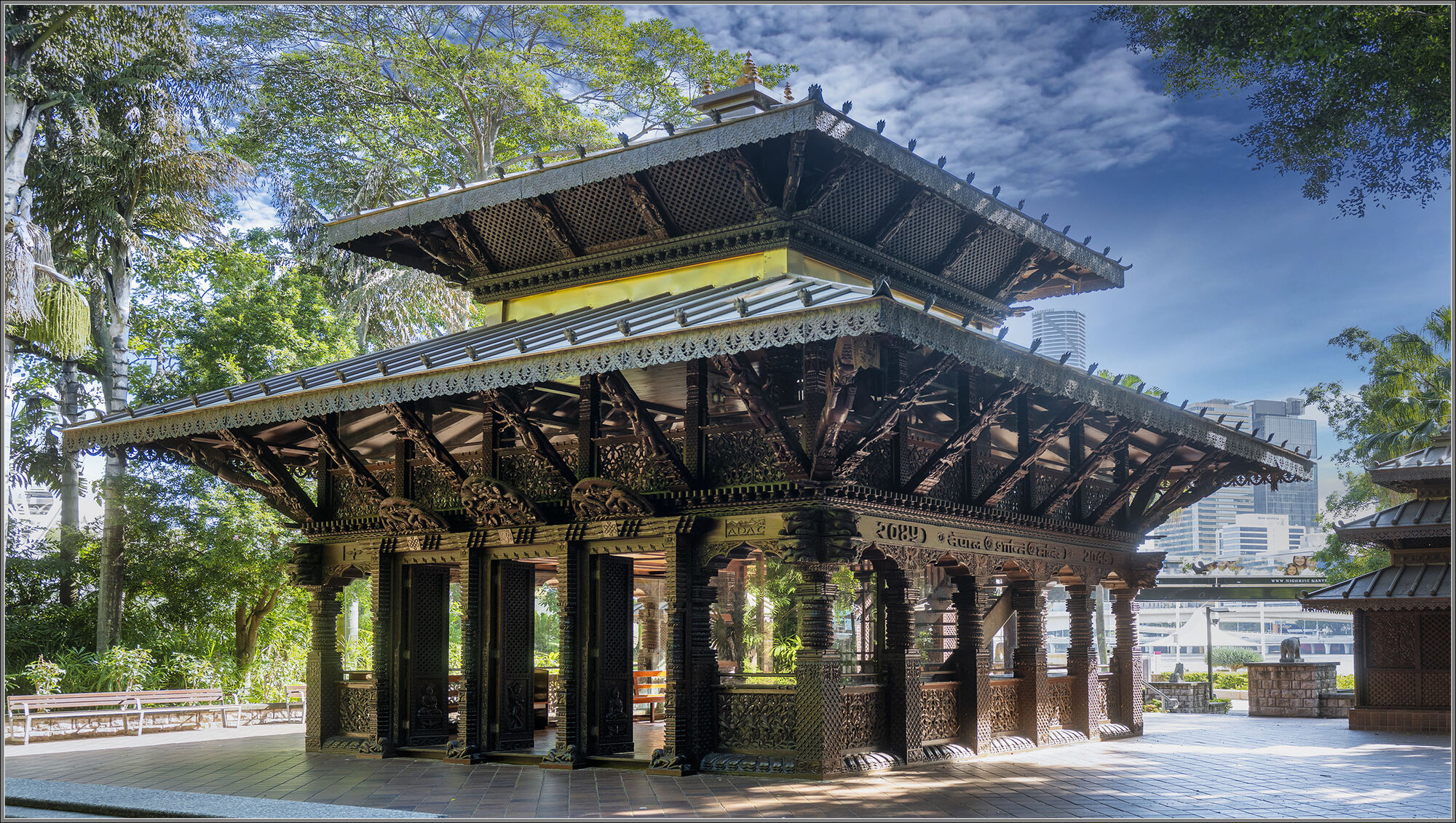 Nepalese Pagoda : South Bank, Brisbane