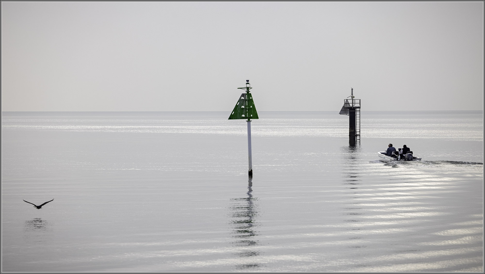 Fog in Moreton Bay