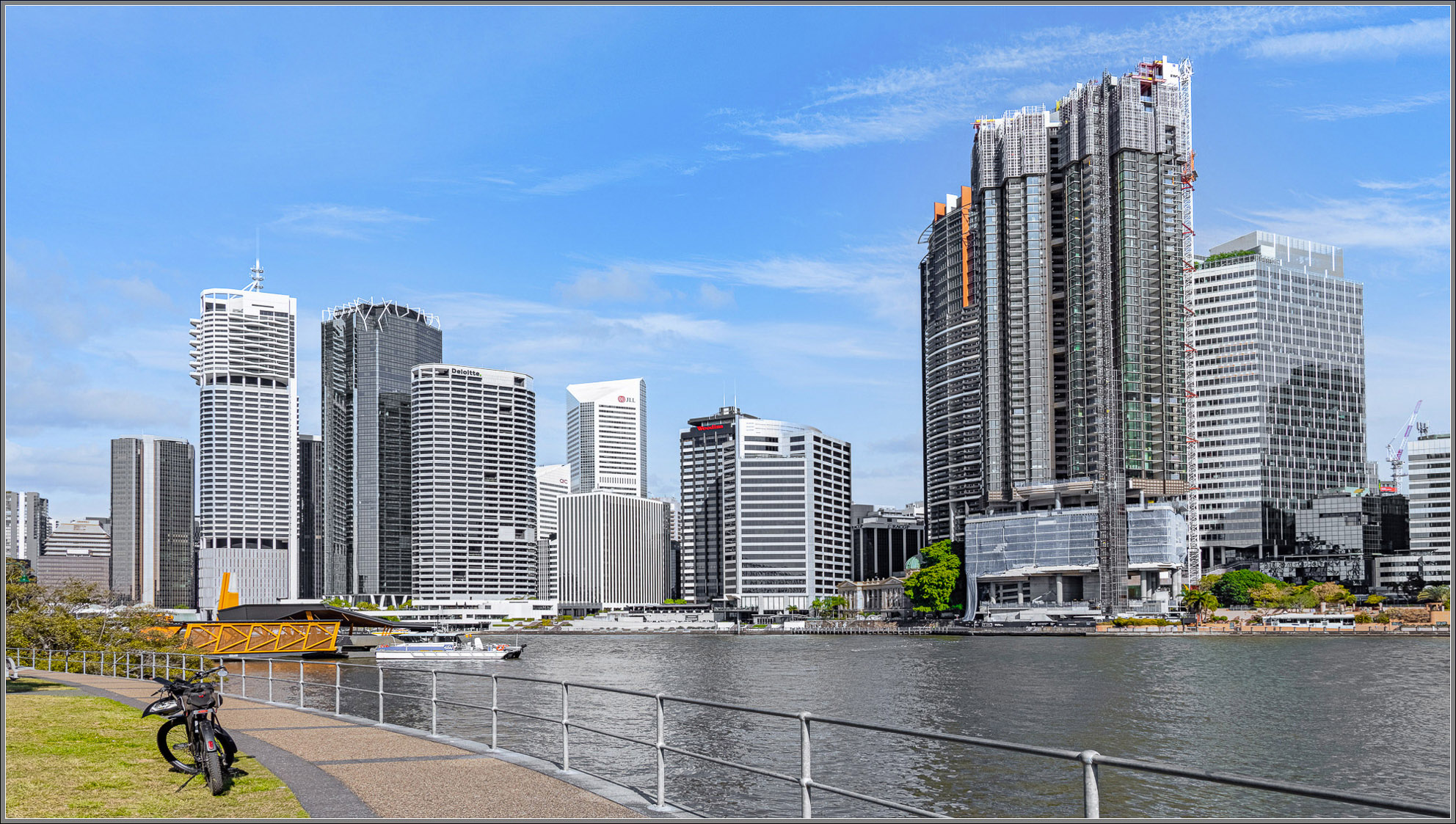 Brisbane Central seen from Kangaroo Point