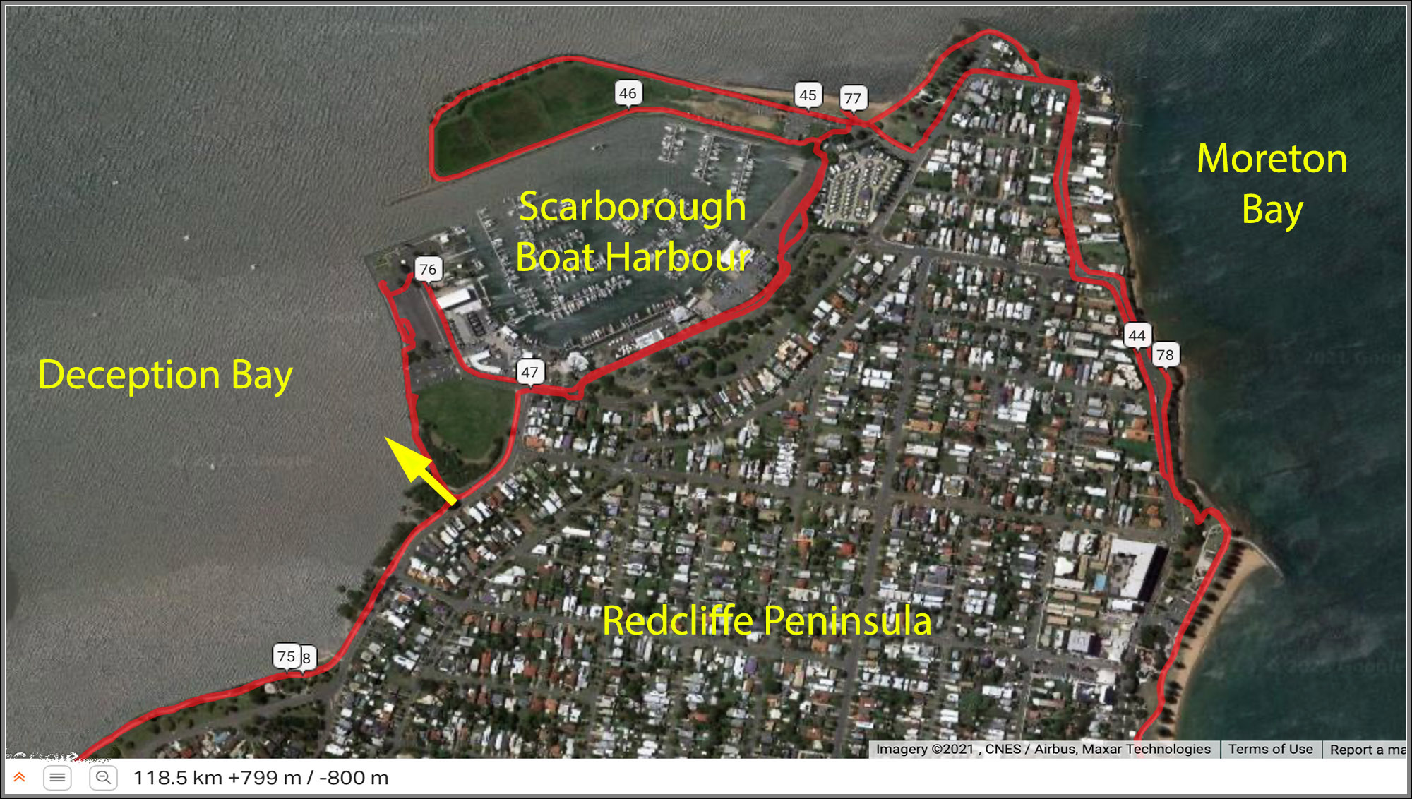 Scarborough, Redcliffe Peninsula