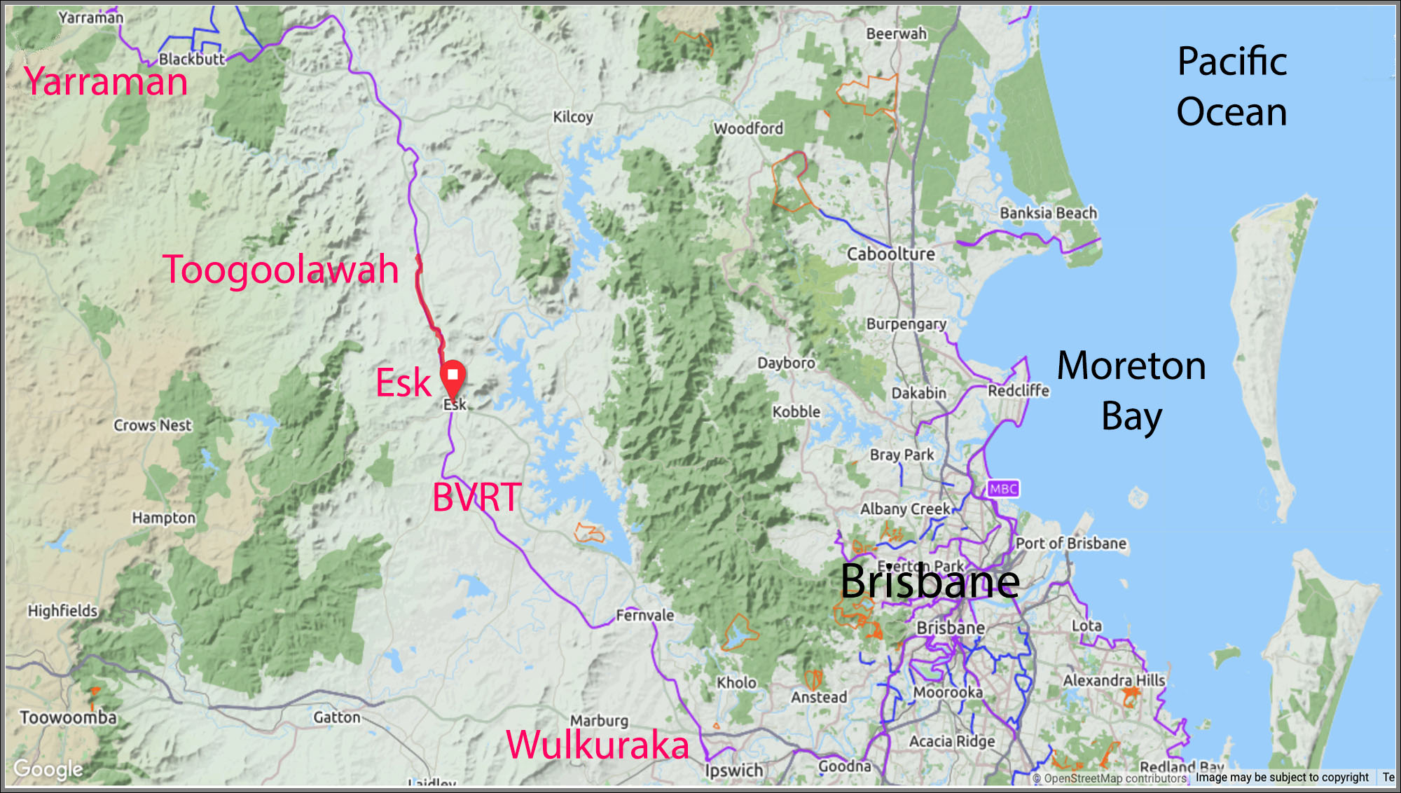 Brisbane Valley Rail Trail – Queensland