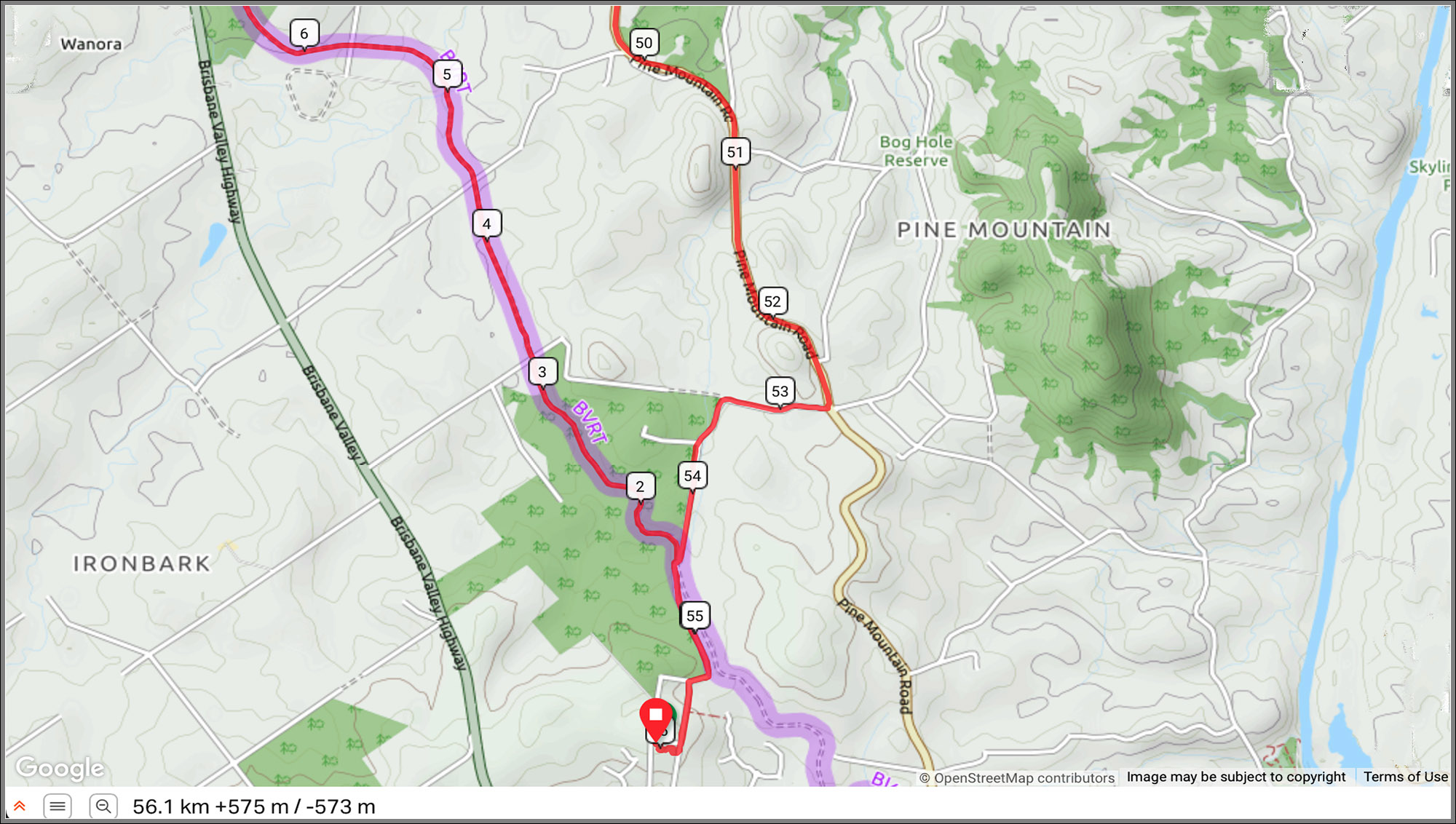 Pine Mountain : Ride from Home