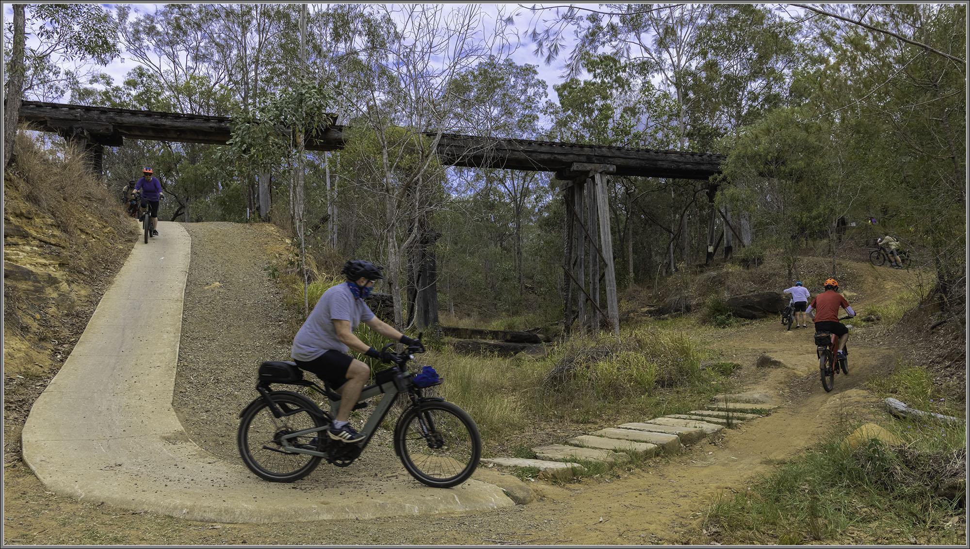 Cooragook Trestle Bridge