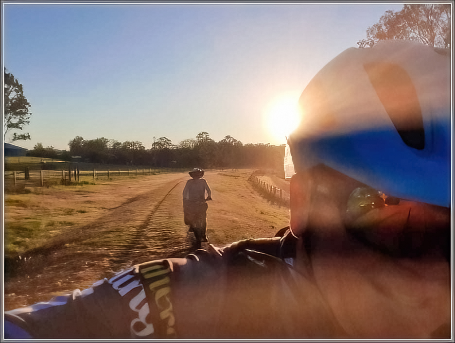 Sunrise over the Brisbane Valley Rail Trail