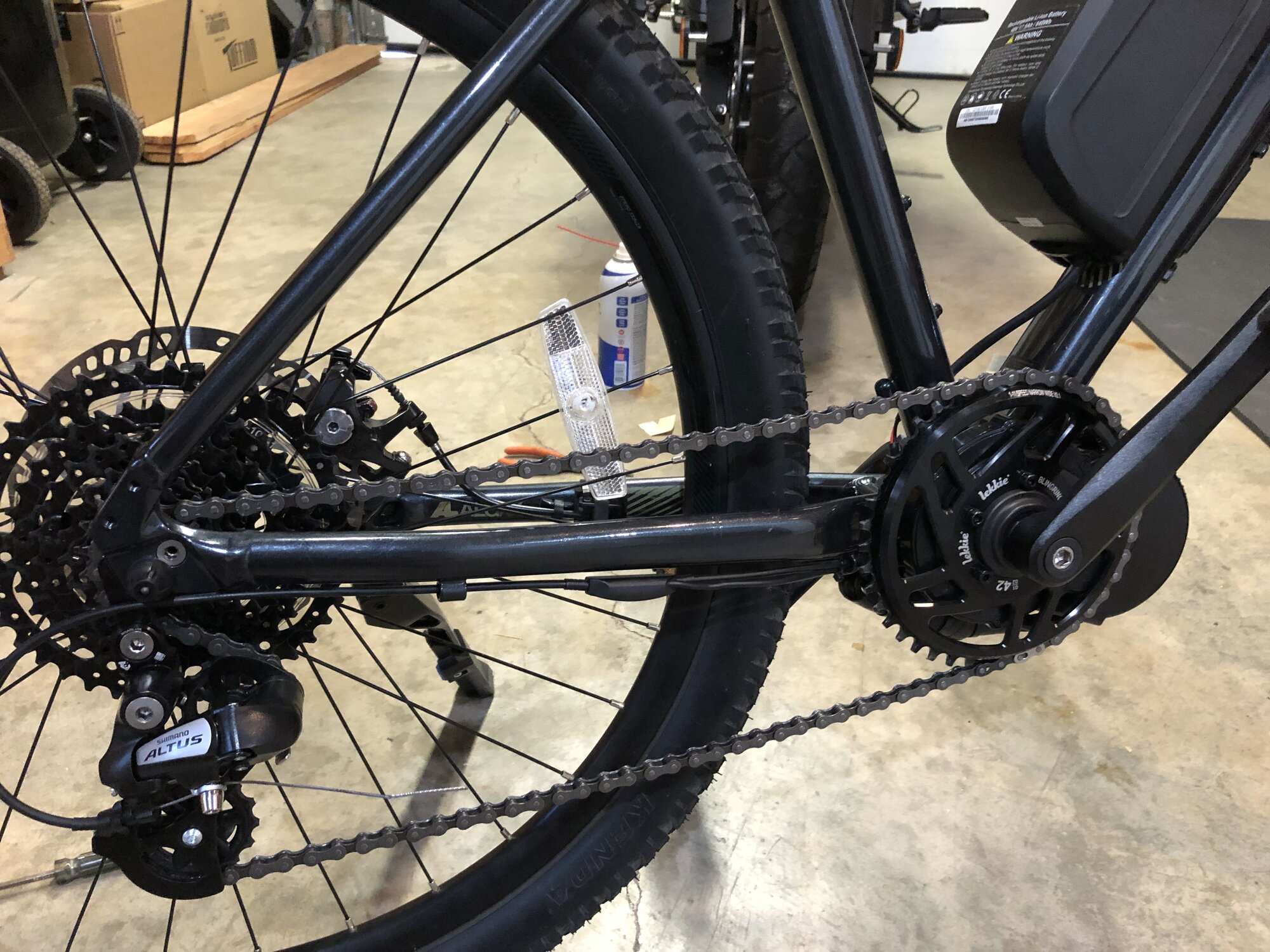 New bike chain discount slipping