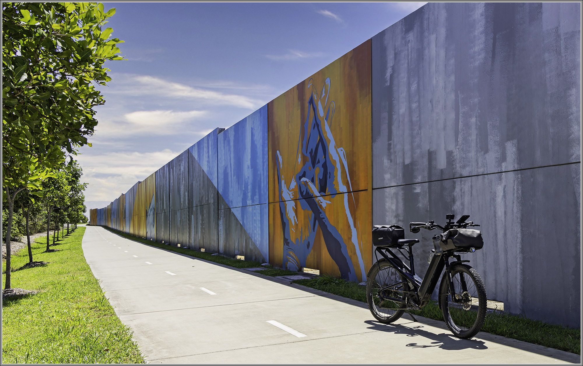 Redcliffe Rail Trail, near Brisbane, Queensland
