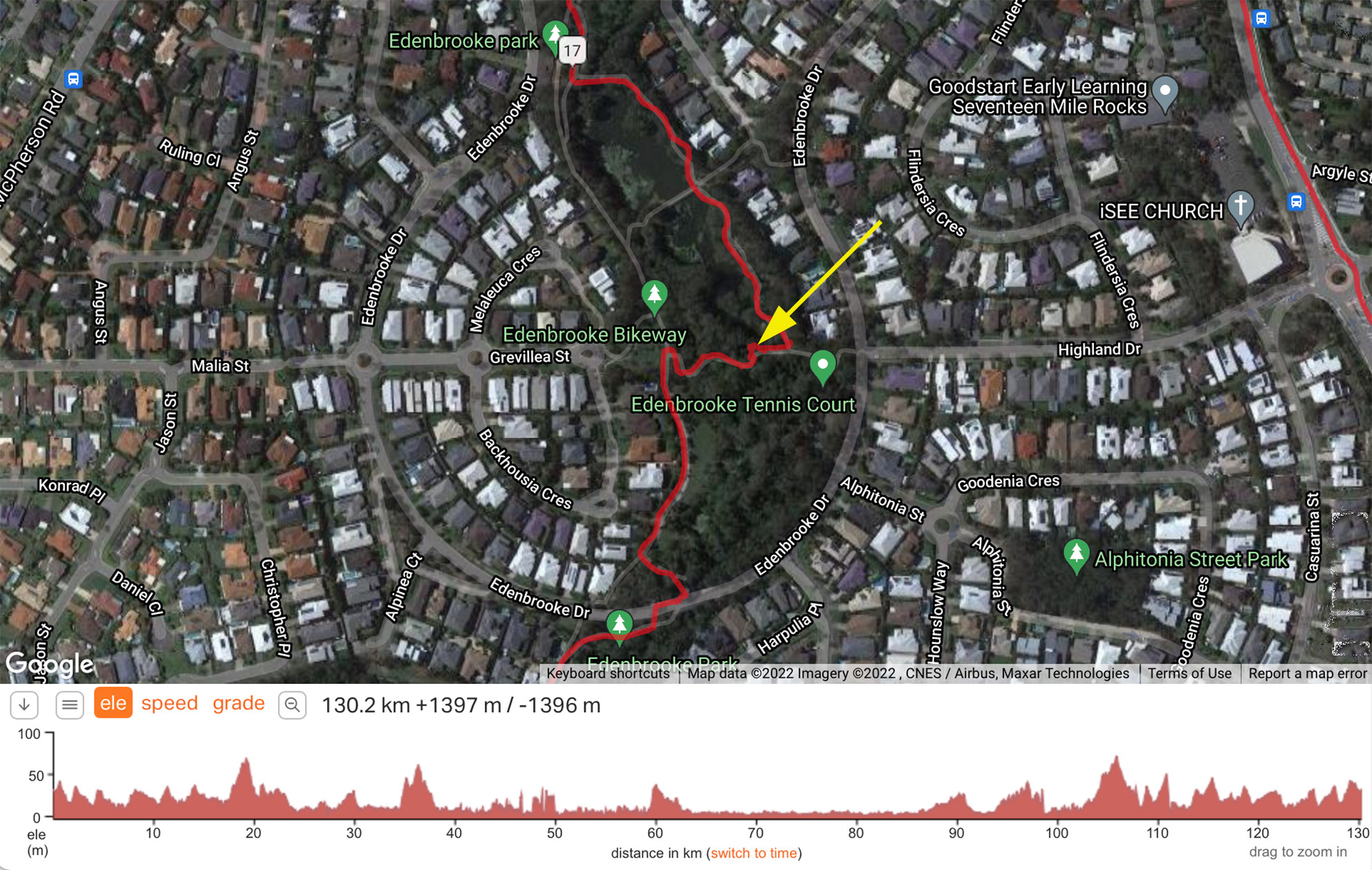 Edenbrooke Bikeway, Brisbane