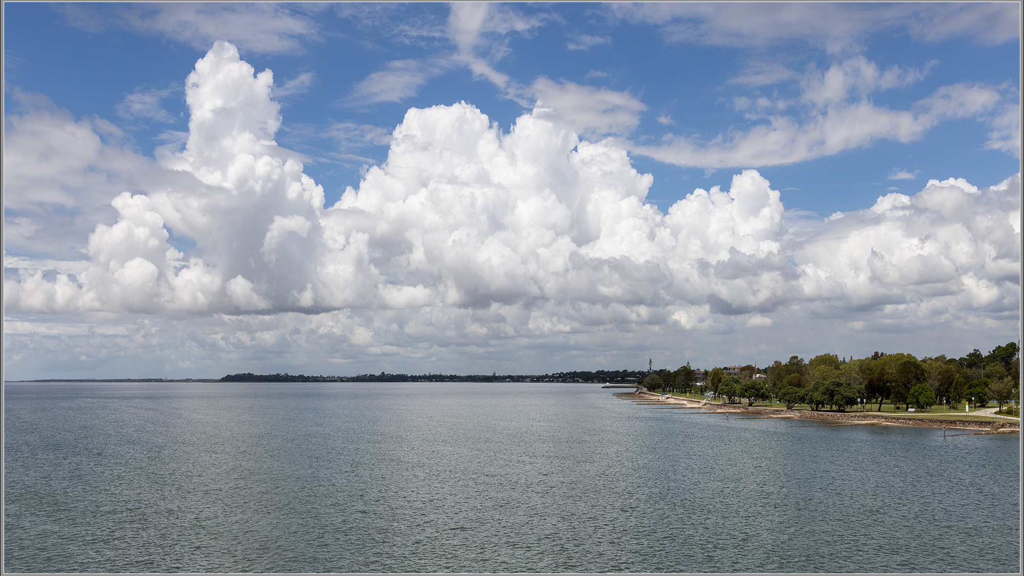 Looking south from Ted Smout Memorial Bridge