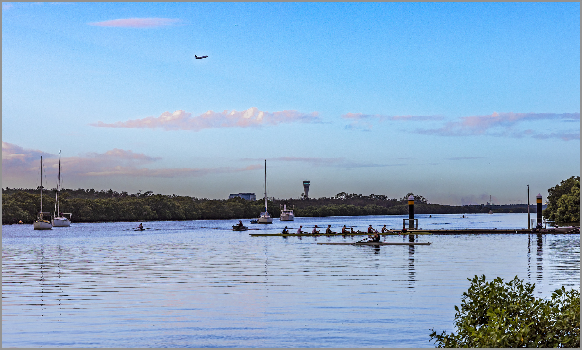 Schulz Canal & Brisbane Airport