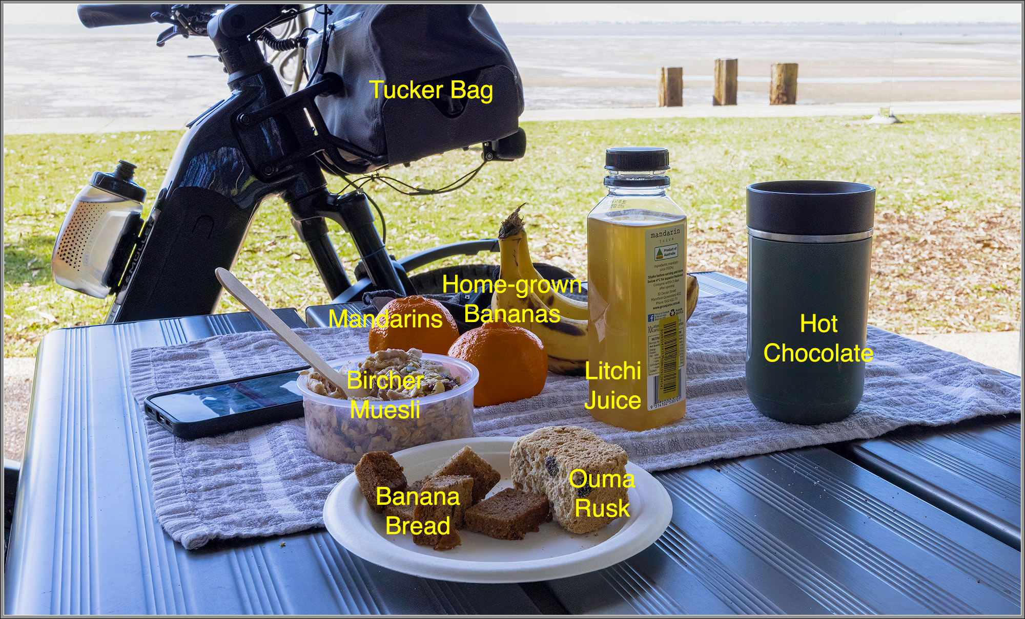 Breakfast at Deception Bay