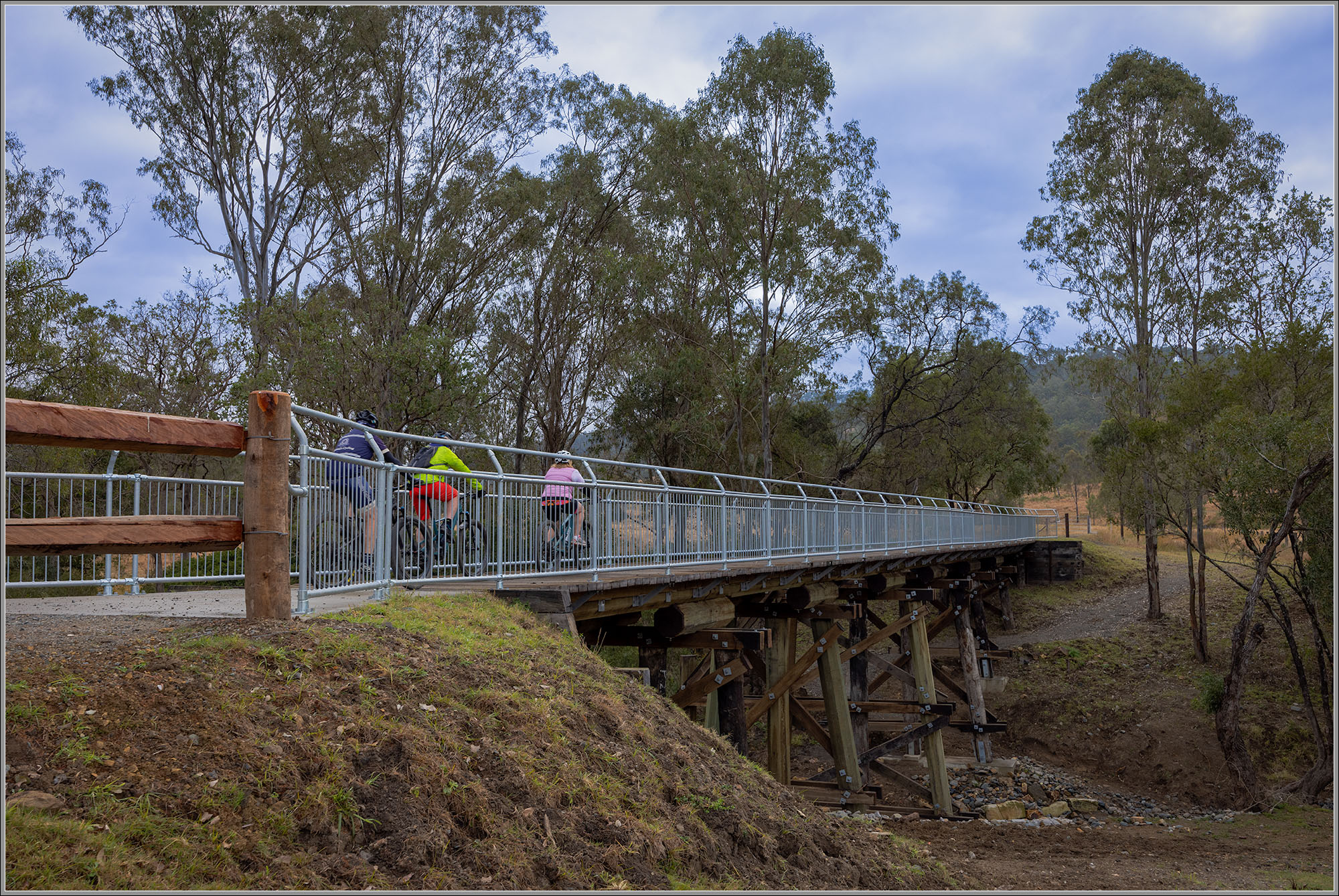 Coal Creek Trestle Bridge, Brisbane Valley Rail Trail