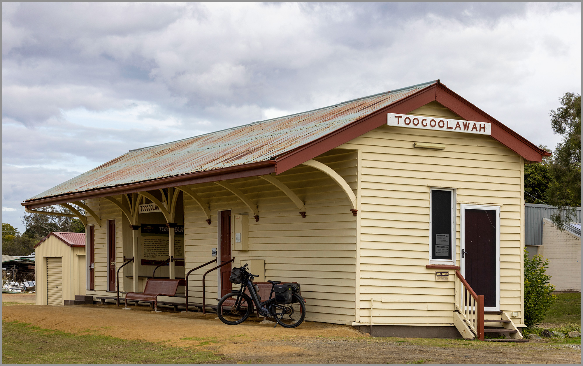 Toogoolawah Station, Brisbane Valley Rail Trail, Queensland