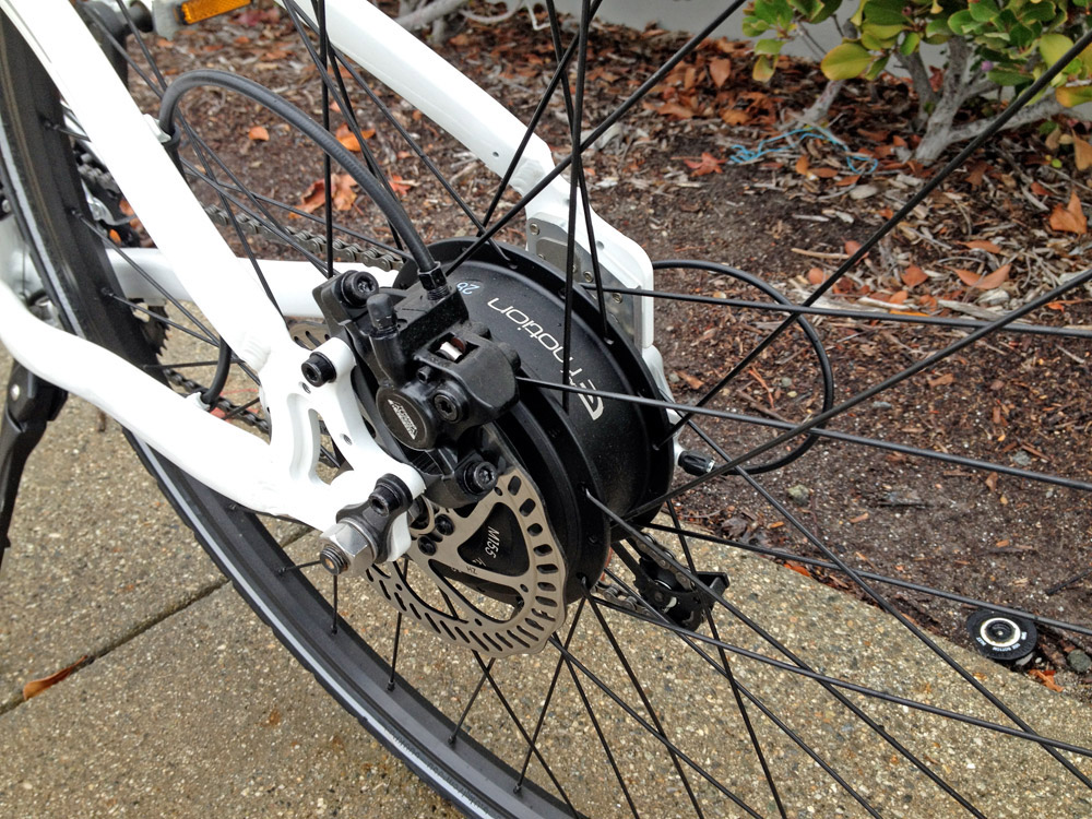 Suntour rear hub store motor