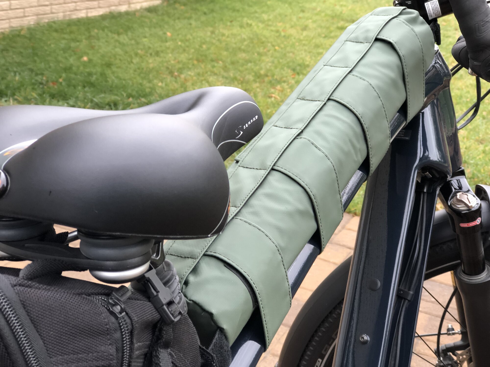 Here is my official spare battery carrier Electric Bike Forums