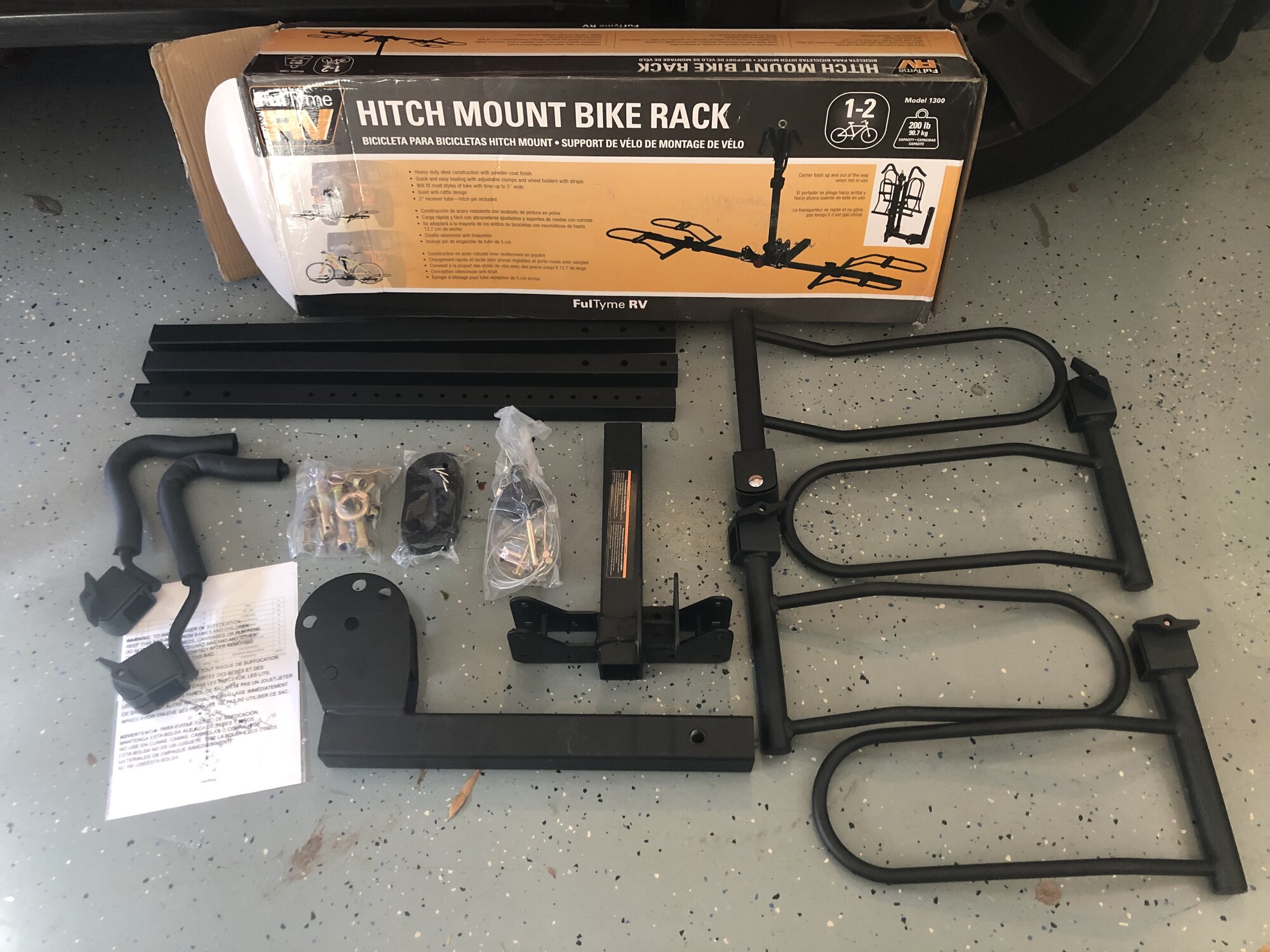 Walmart bike rack online hitch mount