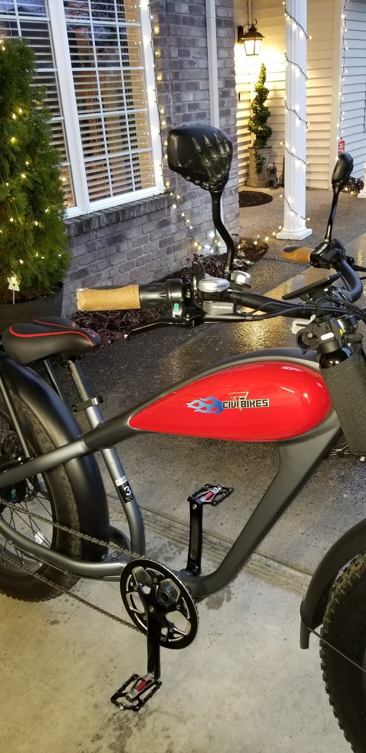 Cheetah cafe electric discount bike