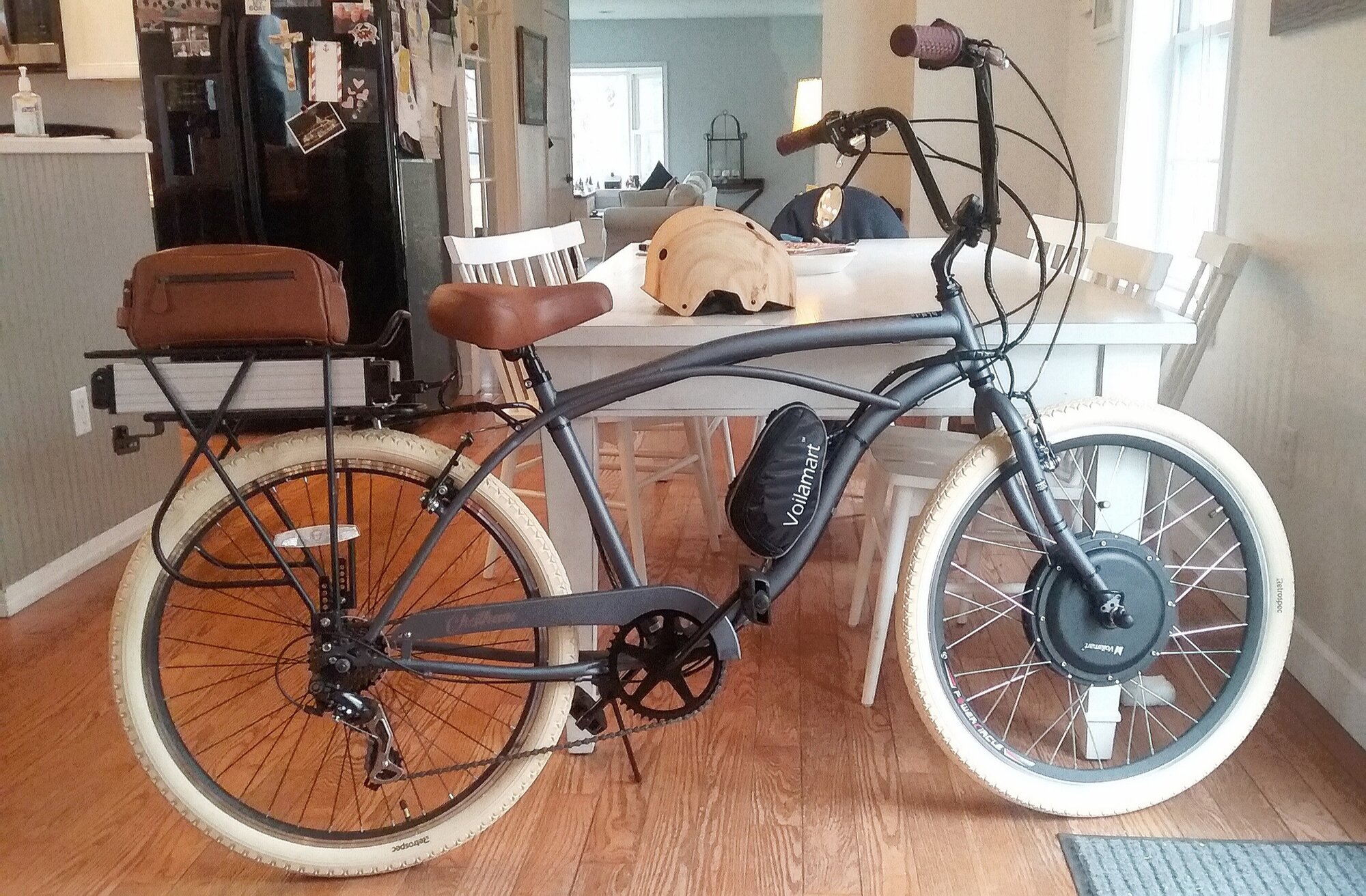 Beach cruiser clearance electric bike conversion