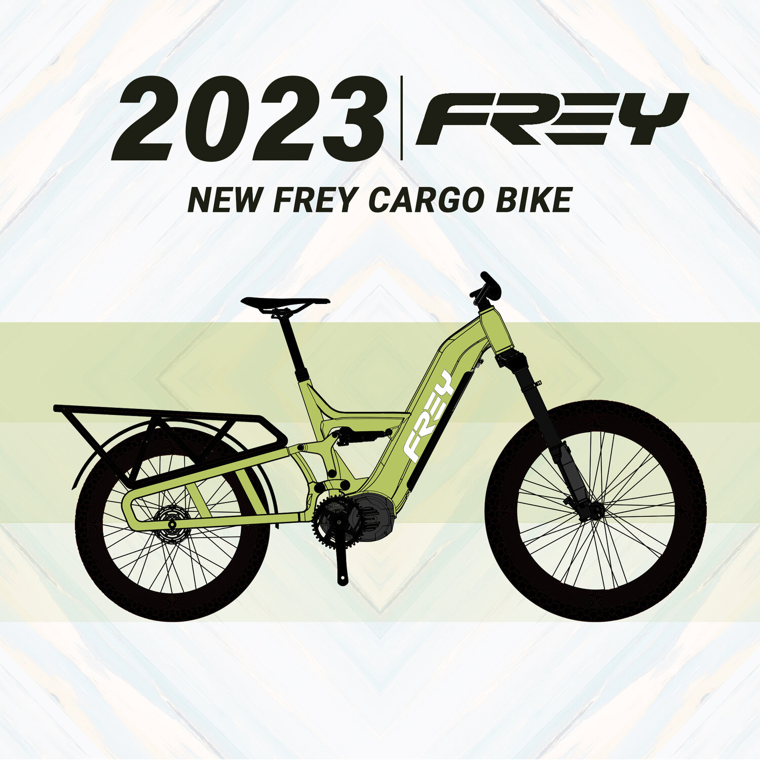 Cargo best sale bike suspension