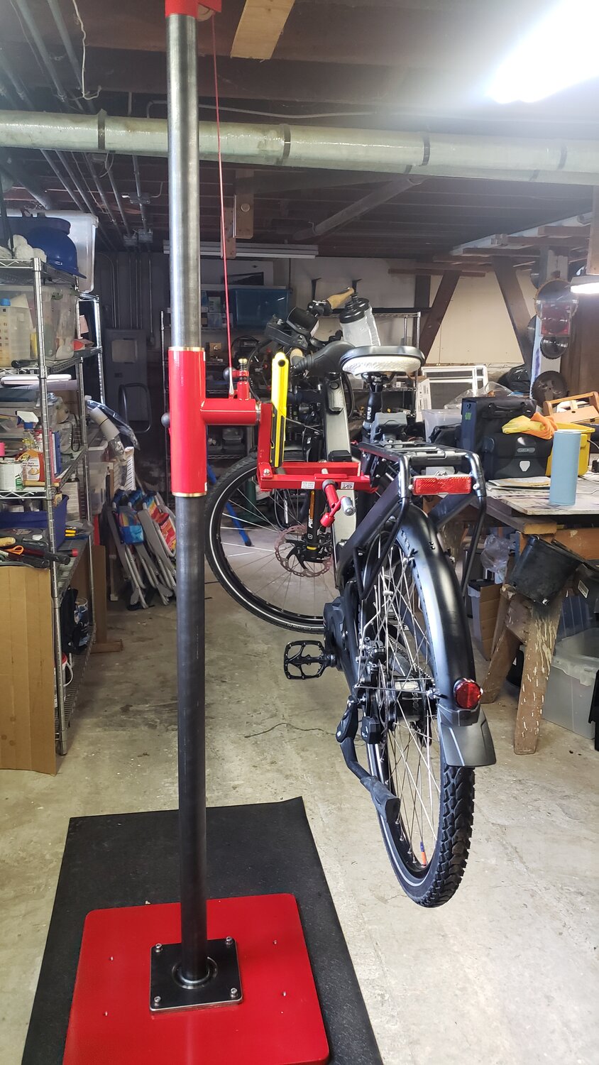 Electric bicycle repair online stand