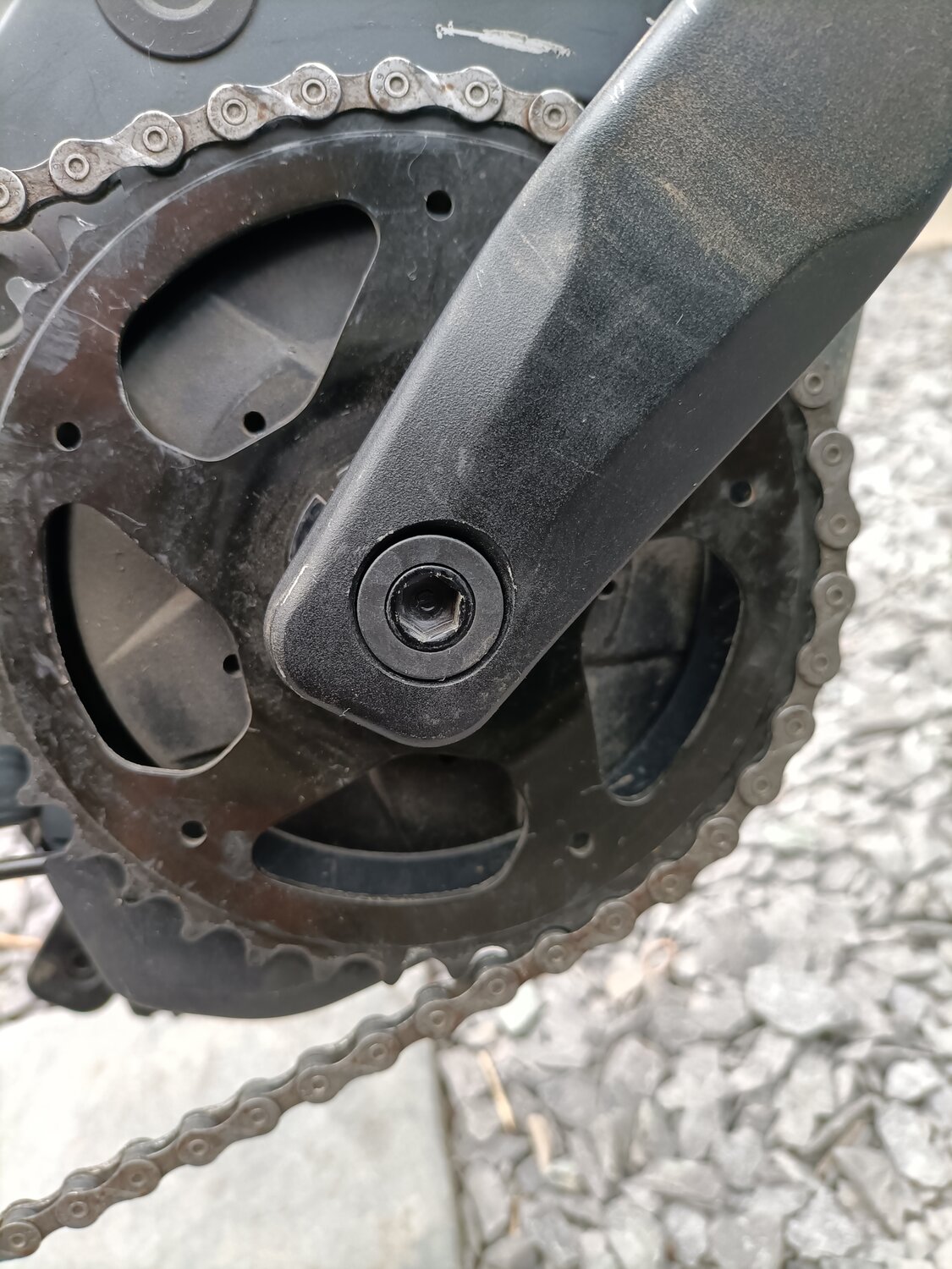 Cube Hybrid Touring.problems with chain guard Electric Bike Forums