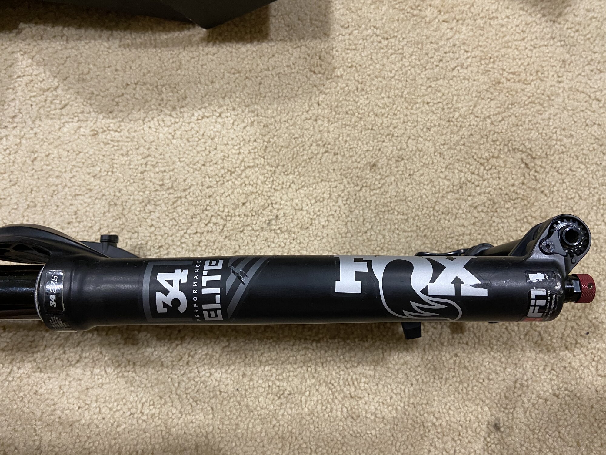 Fox 34 cheap fork 27.5