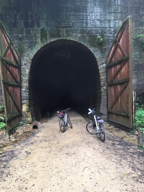 bike outside tunnel.JPG