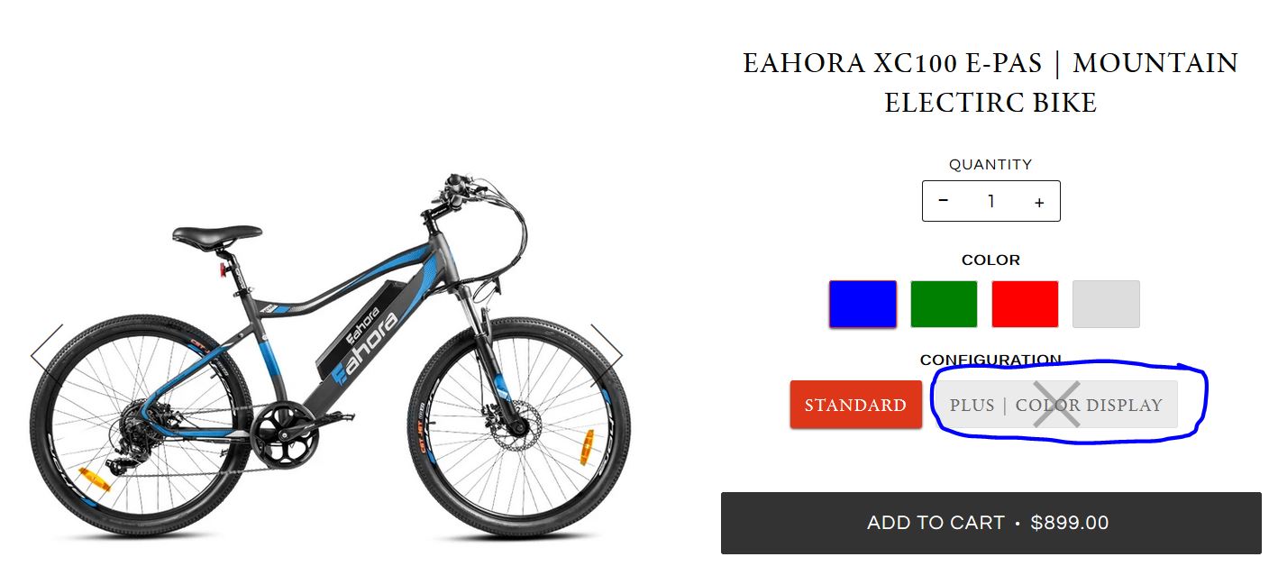 Eahora discount xc100 battery