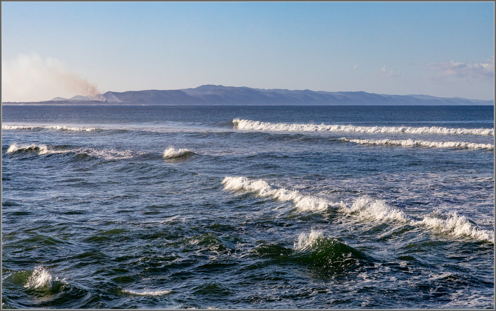 Great Sandy National Park seen from Laguna Bay