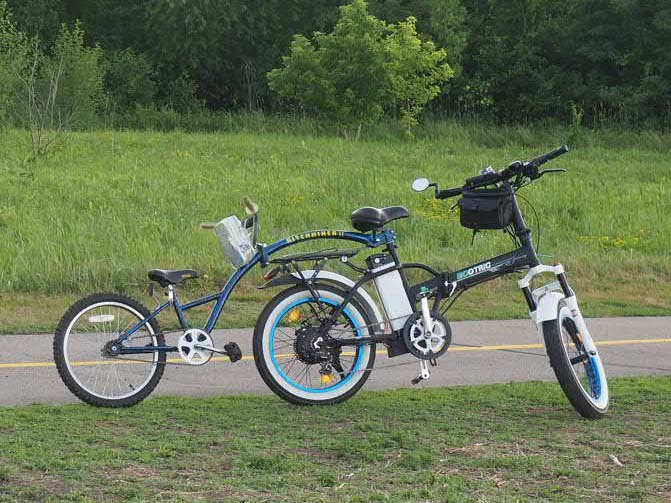 Caboose trailer online bike