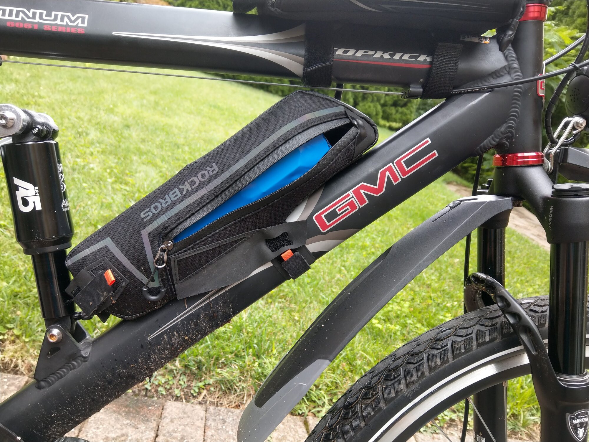 Frame Bags for Battery and Wire Management. Electric Bike Forums