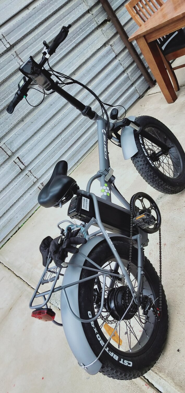 Kogan folding e store bike