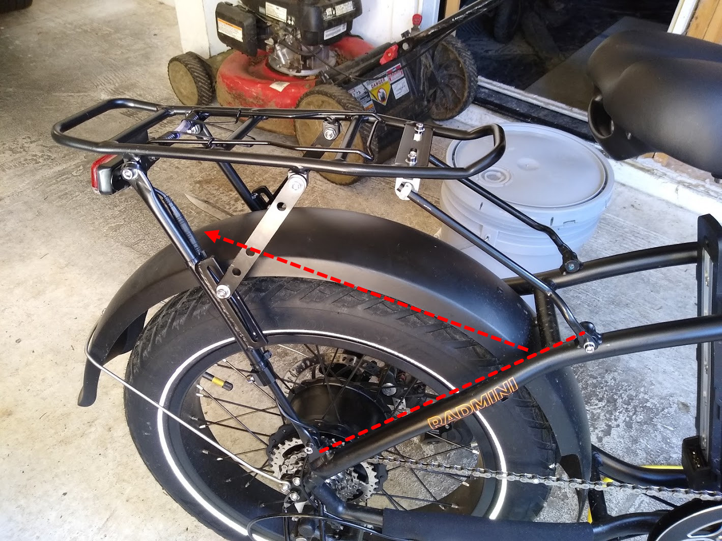 Radmini cargo rack alternative Electric Bike Forums