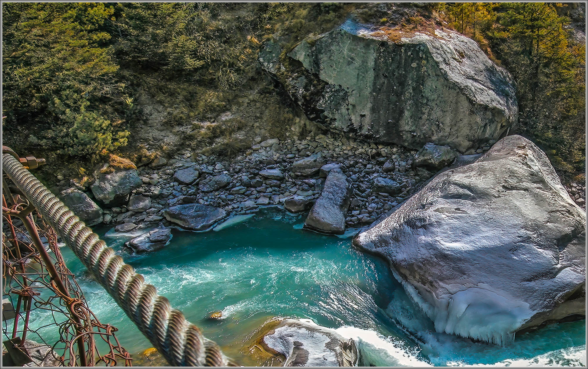 Glacial Stream in Nepal