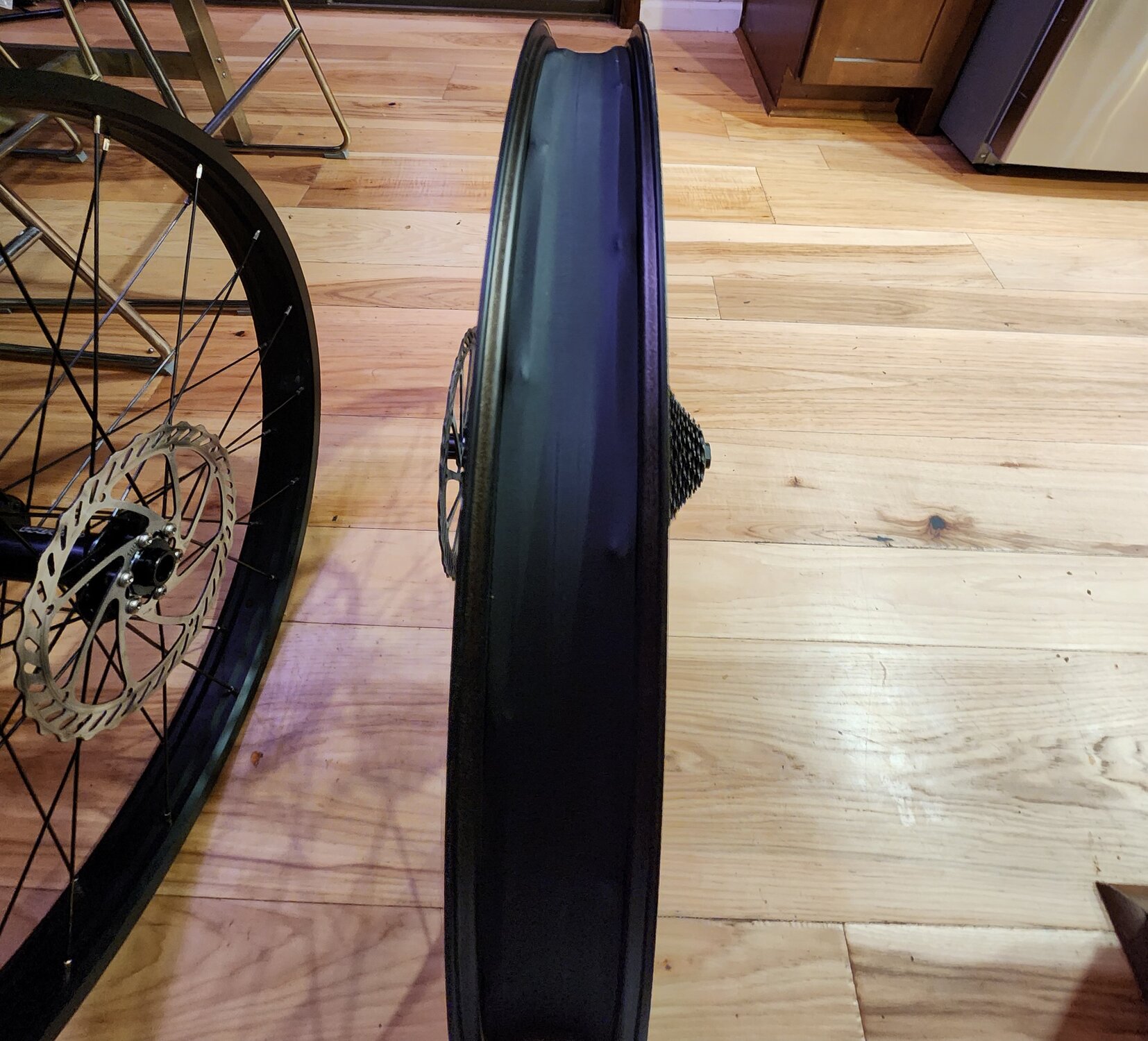 How much can spokes push/stick on rim tape without being a safety ...