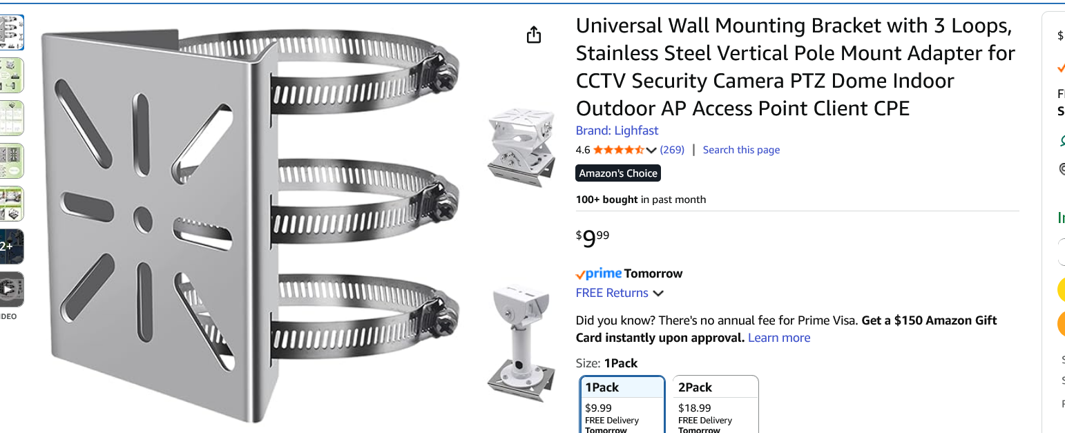 Screenshot 2025-09-05 at 12-08-58 Amazon.com Lighfast Universal Wall Mounting Bracket with 3 L...png