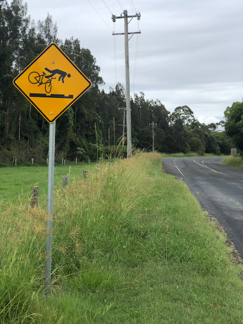 strange road signs