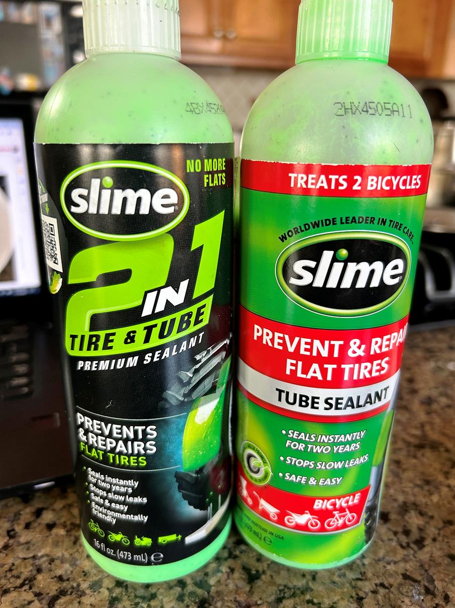 Decided to expirament with Slime Black Label for my tubeless tires