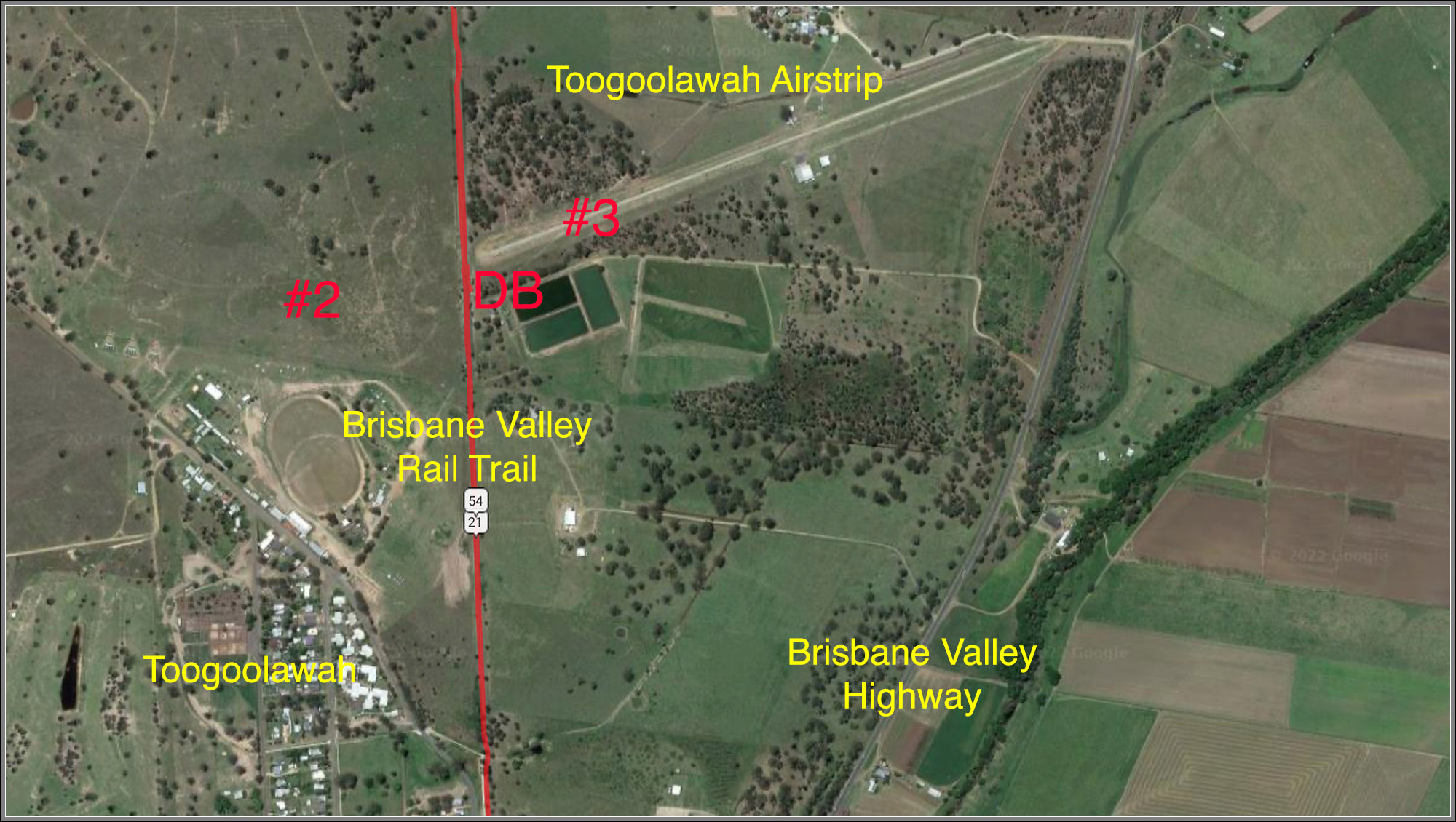 Toogoolawah : Ride with GPS map