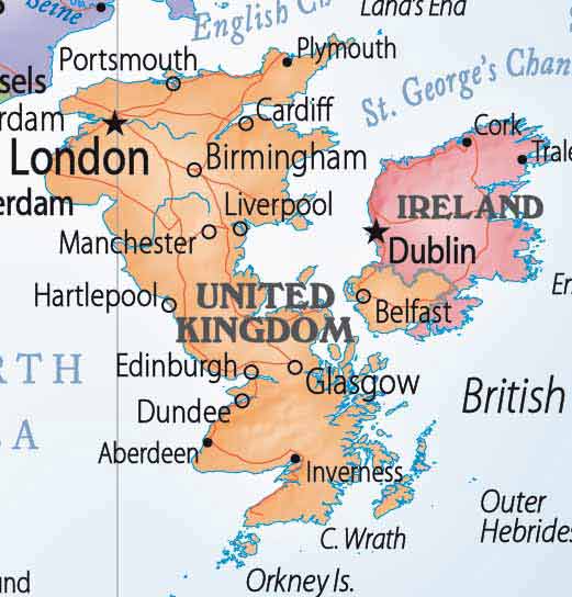 A crazy upside down part of the world!