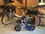 Ben Russo wifes Prodecotech Stride 400 with son Leo Strider Bike.jpg